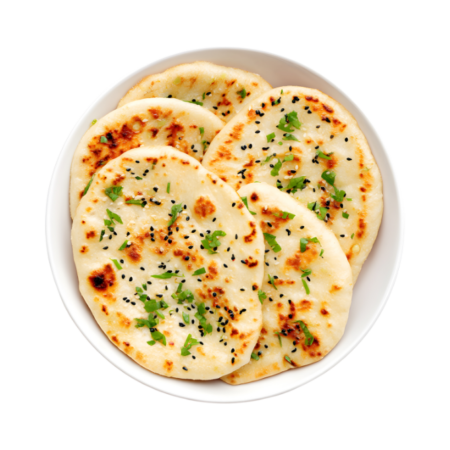 Garlic & Coriander Naan (Pack of 2)