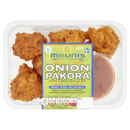 Onion Pakora in scotland